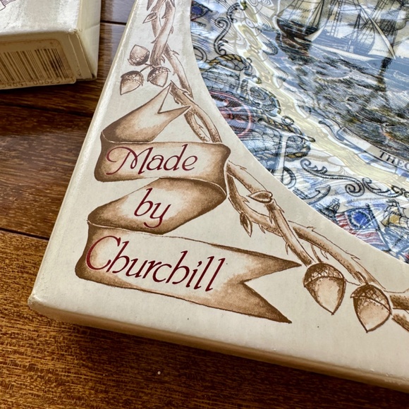 NEW IN BOX Churchill Currier & Ives Tall Ships - Set of 3 - Picture 16 of 16